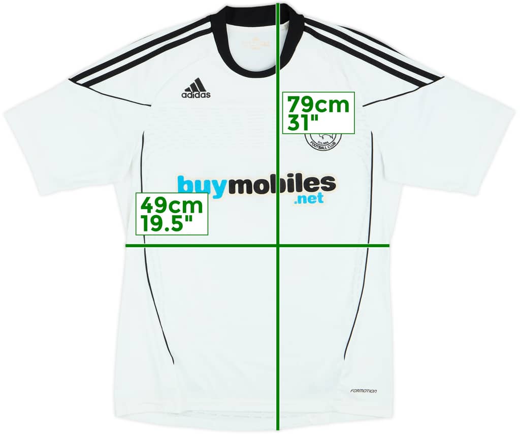 2010-11 Derby County Home Shirt - 6/10 - (L)