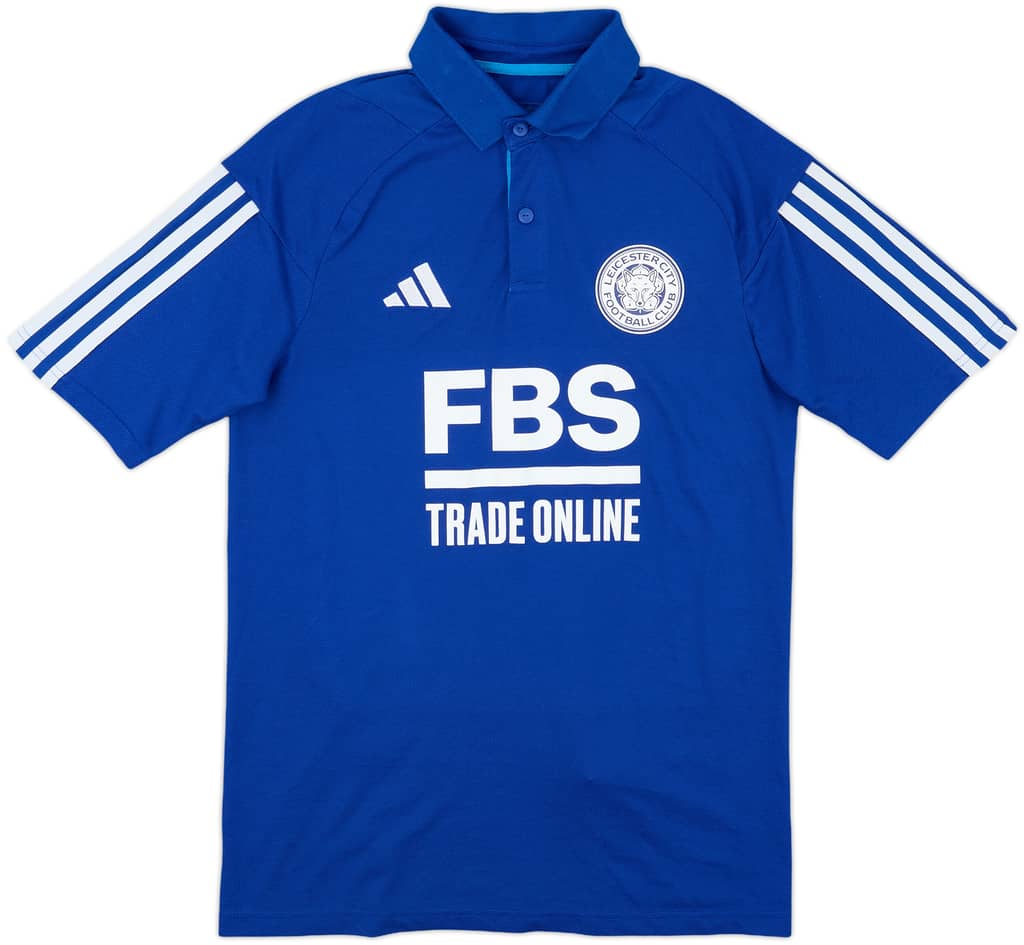 2023-24 Leicester adidas Polo Shirt - 8/10 - (XS)