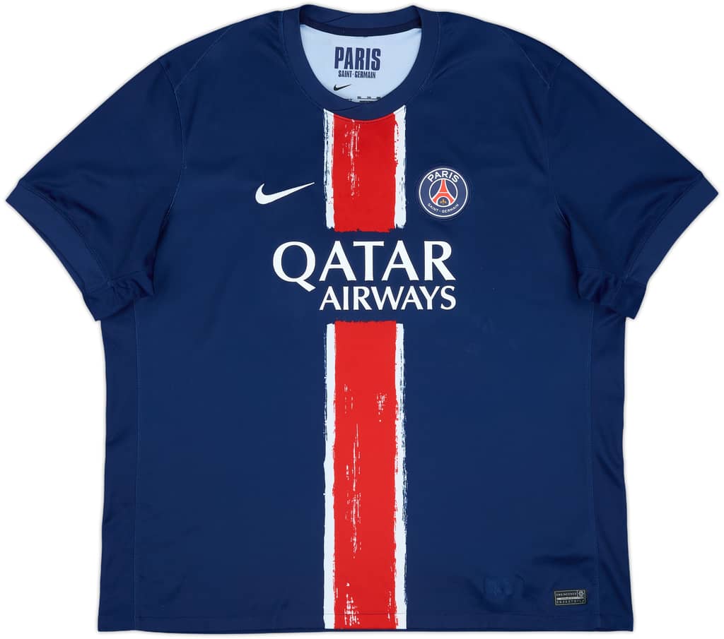 2024-25 Paris Saint-Germain Home Shirt - 8/10 - (XXL)