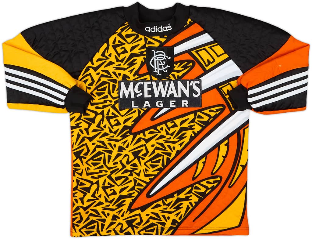 1995-96 Rangers GK Shirt - 7/10 - (L.Boys)