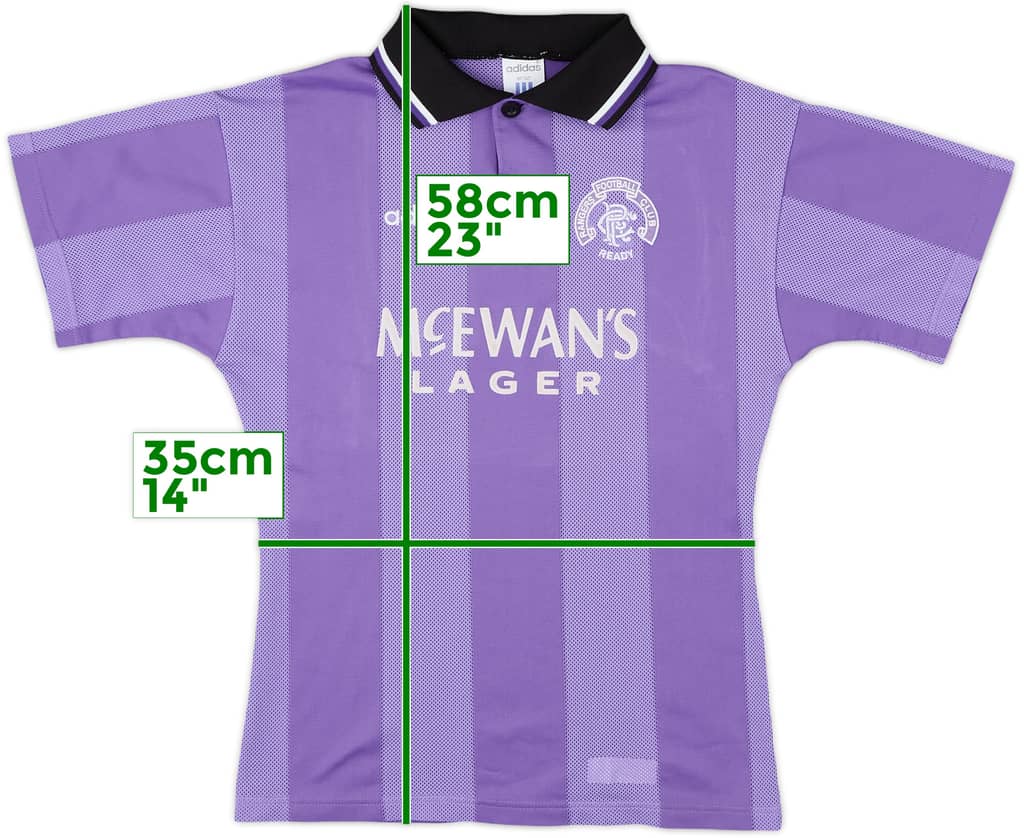 1994-95 Rangers European Shirt - 8/10 - (M.Boys)