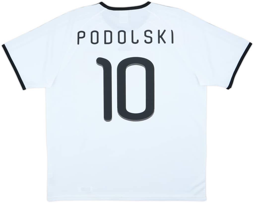 2010-11 Allemagne Maillot domicile basique Podolski #10