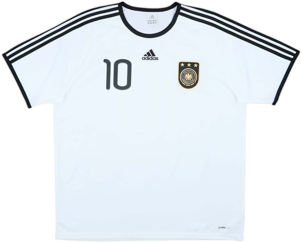 2010-11 Allemagne Maillot domicile basique Podolski #10