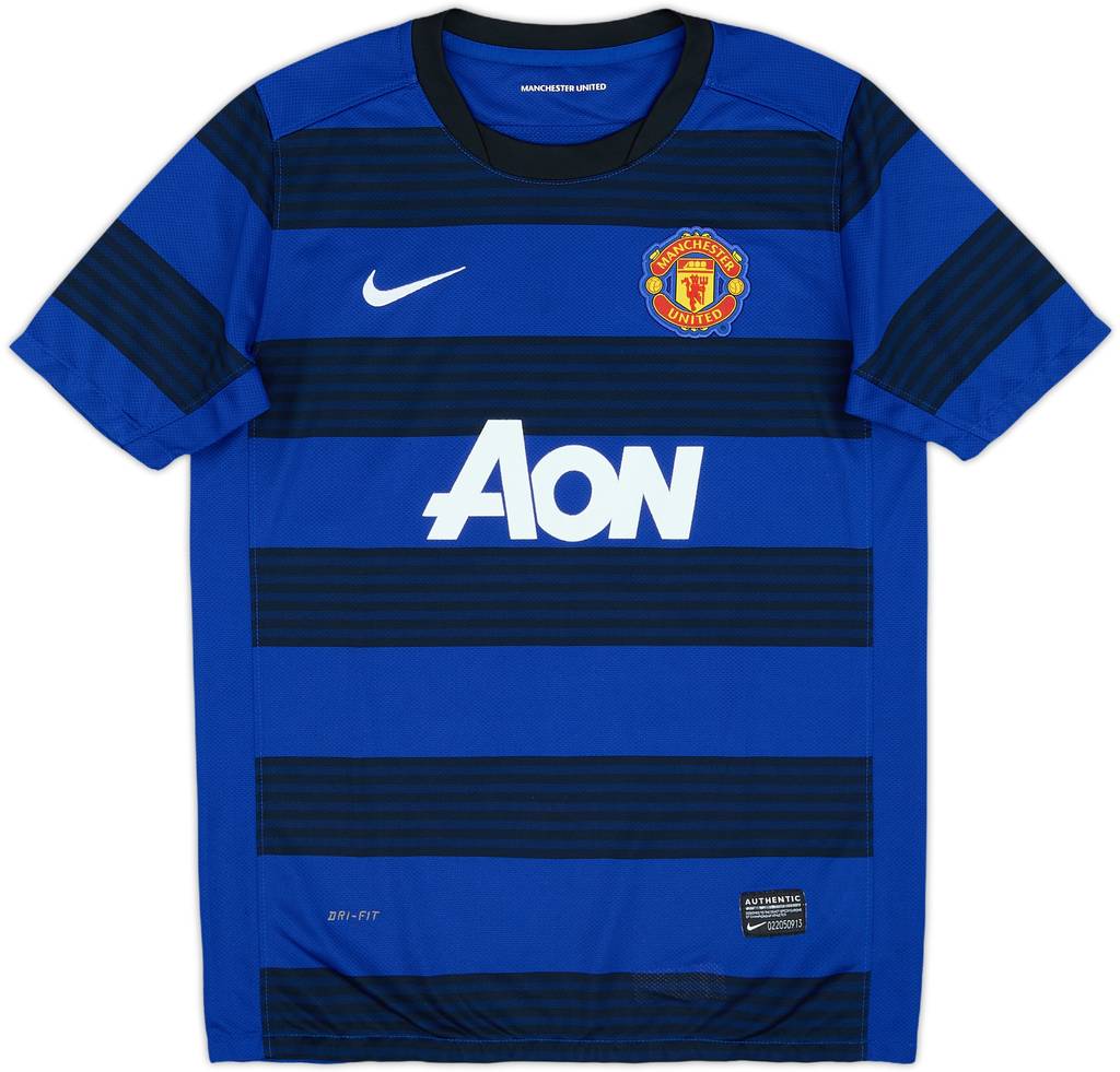 2011-13 Manchester United Away Shirt - 8/10 - (L.Boys)