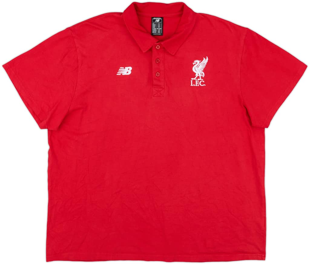 2015-16 Liverpool New Balance Polo Shirt - 6/10 - (XL)