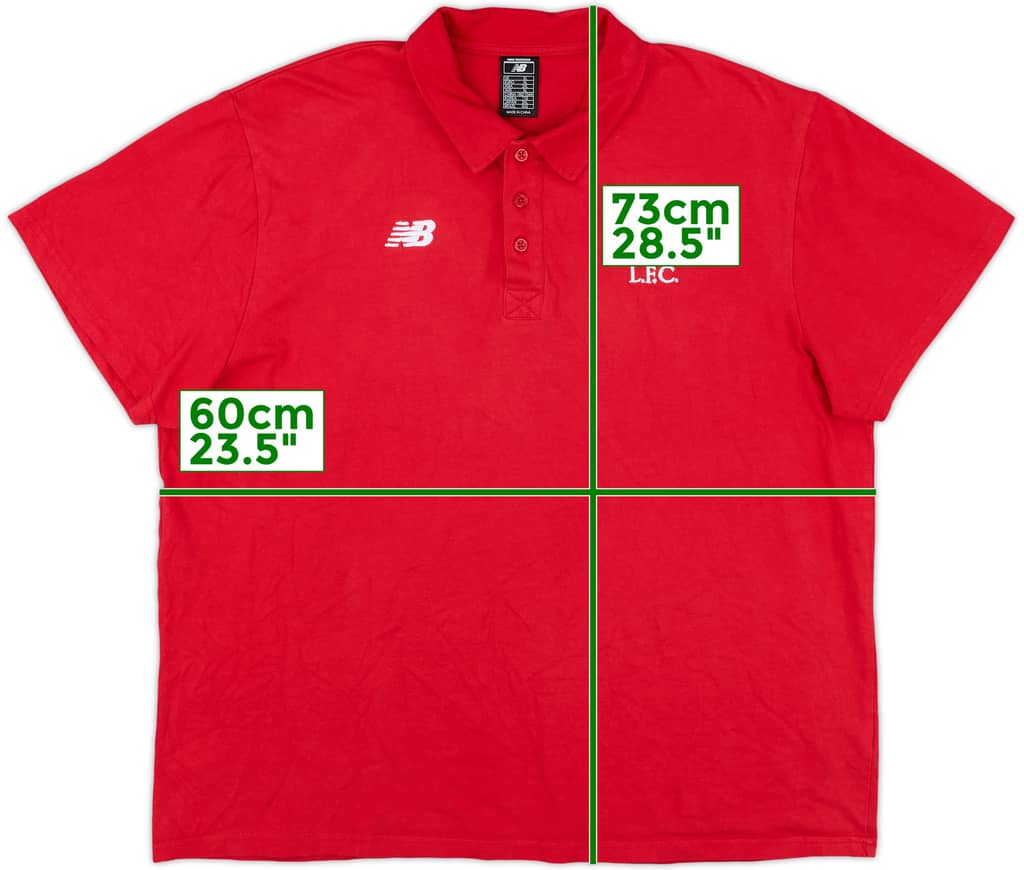 2015-16 Liverpool New Balance Polo Shirt - 6/10 - (XL)
