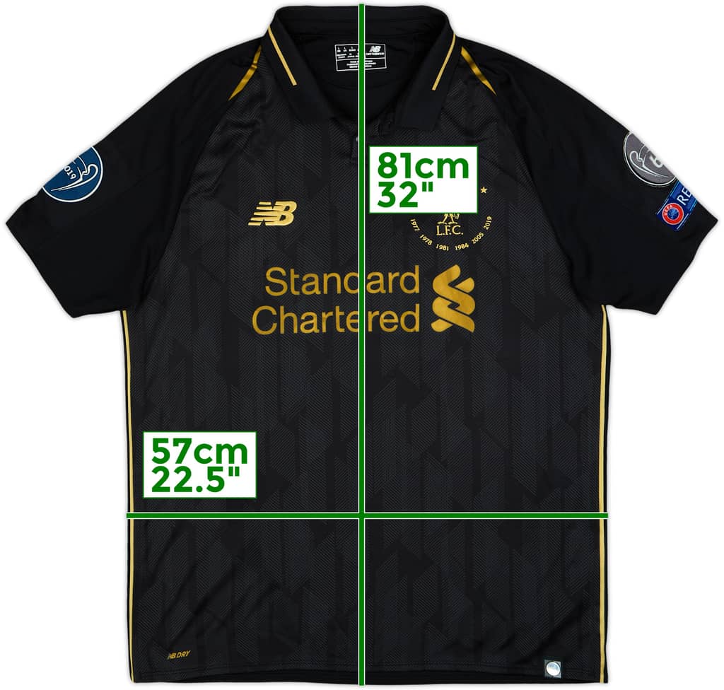 2018-19 Liverpool '6 Times' Special Edition Shirt - 8/10 - (L)