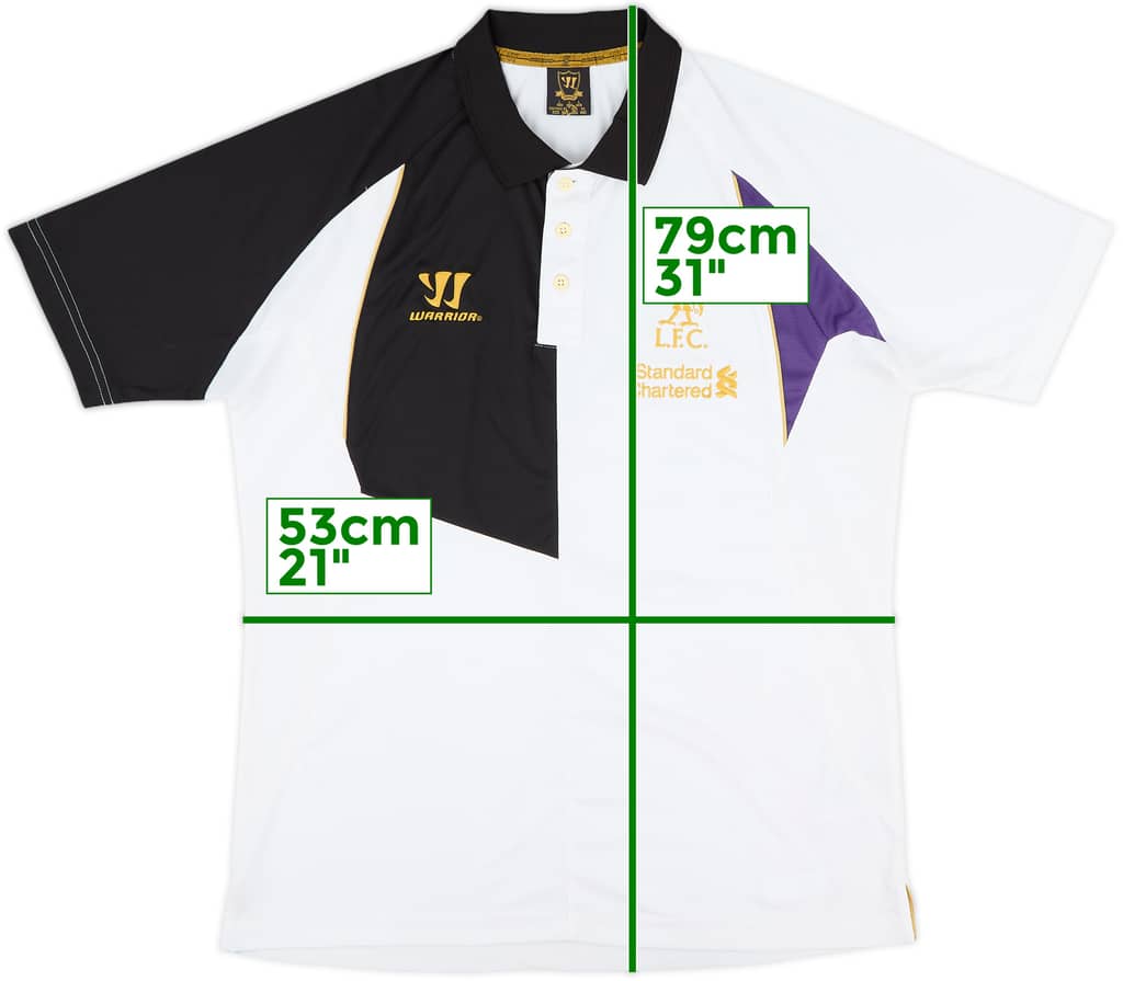 2013-14 Liverpool Warrior Polo Shirt - 9/10 - (L)