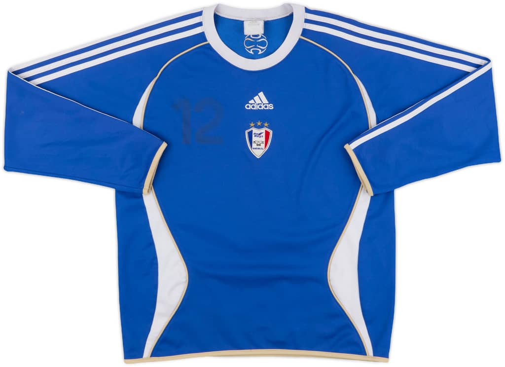 2007-09 Suwon Bluewings adidas Player Issue Sweat Top - 4/10 - (M)