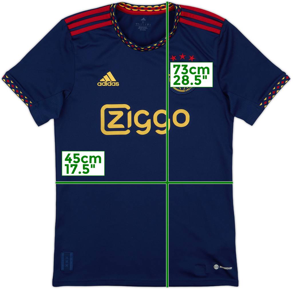 2022-23 Ajax Away Shirt - 9/10 - (S)
