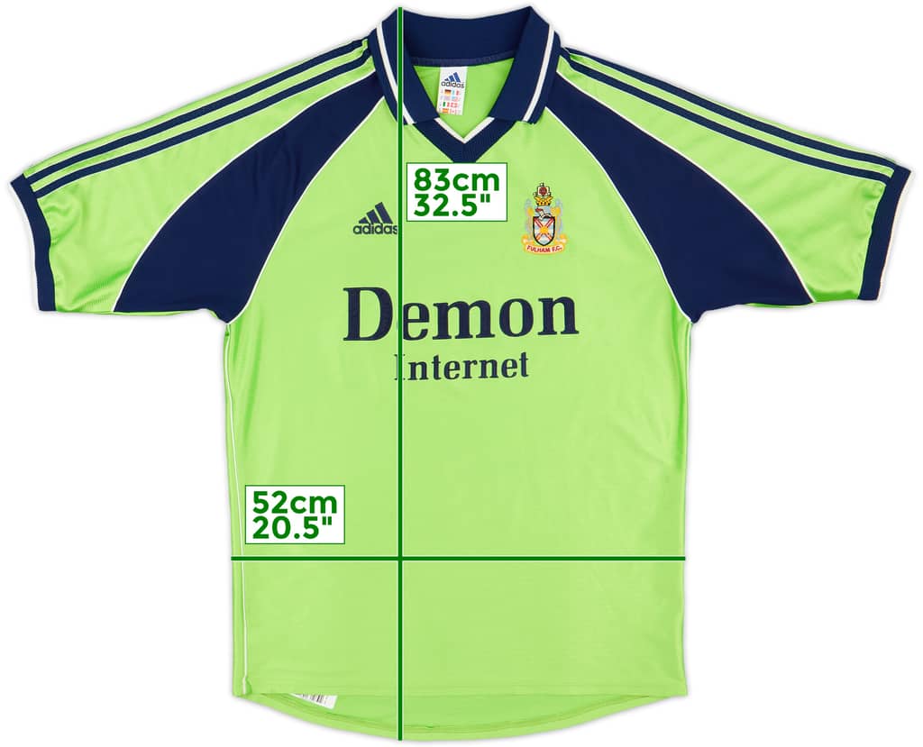 1999-00 Fulham Away Shirt - 9/10 - (M)