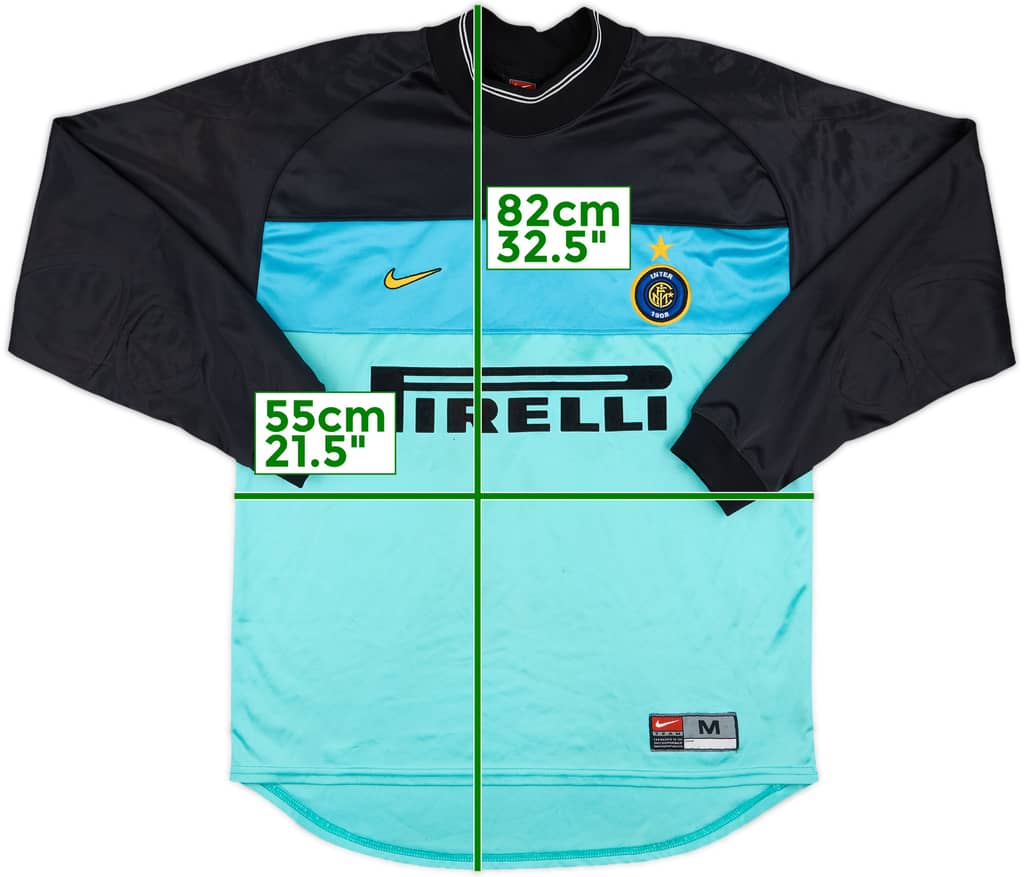 1999-00 Inter Milan GK Shirt - 6/10 - (M)
