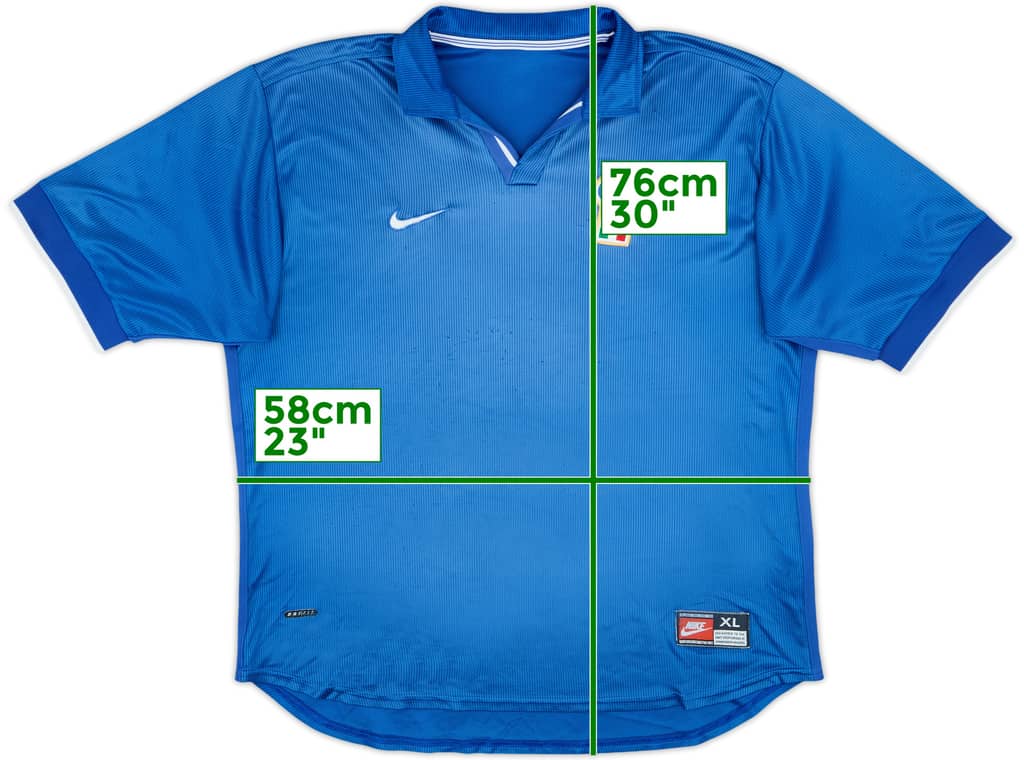 1997-98 Italy Home Shirt - 5/10 - (XL)