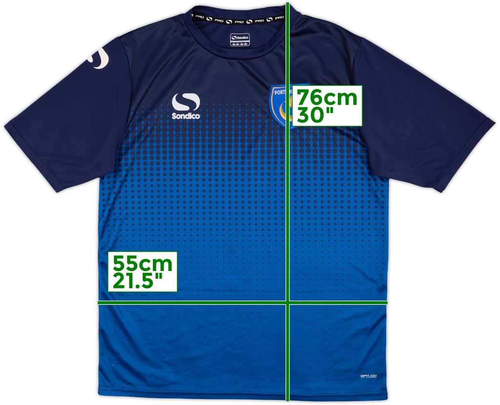 2014-15 Portsmouth Sondico Training Shirt - 8/10 - (L)