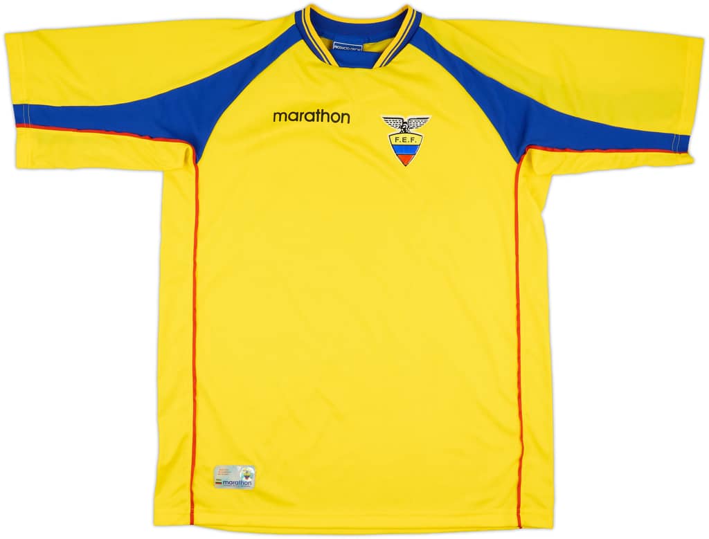 2002-03 Ecuador Home Shirt - 9/10 - (XL)