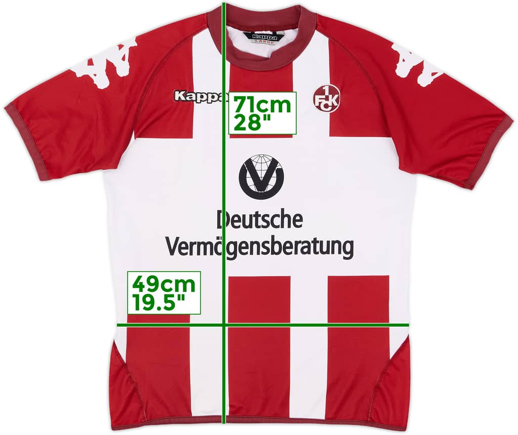 2006-07 Kaiserslautern Home Shirt - 6/10 - (L)