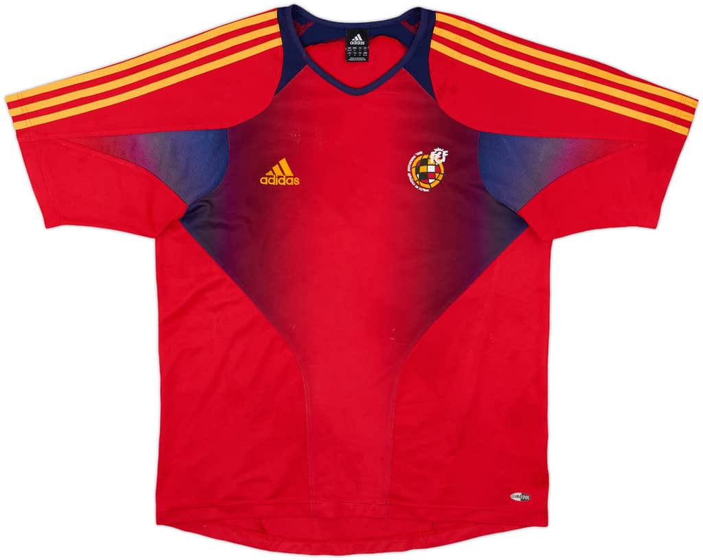 2004-06 Spain adidas Training Shirt - 7/10 - (M/L)