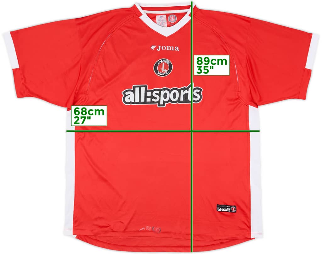 2005-06 Charlton Home Shirt - 4/10 - (3XL)