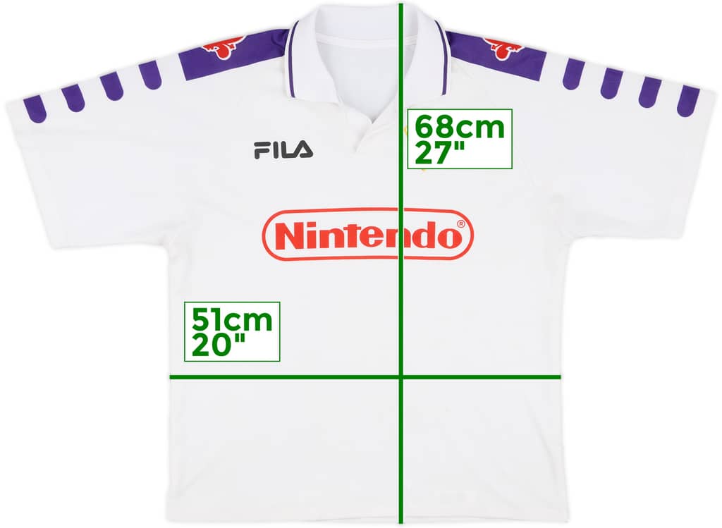 1998-99 Fiorentina Away Shirt - 7/10 - (M)