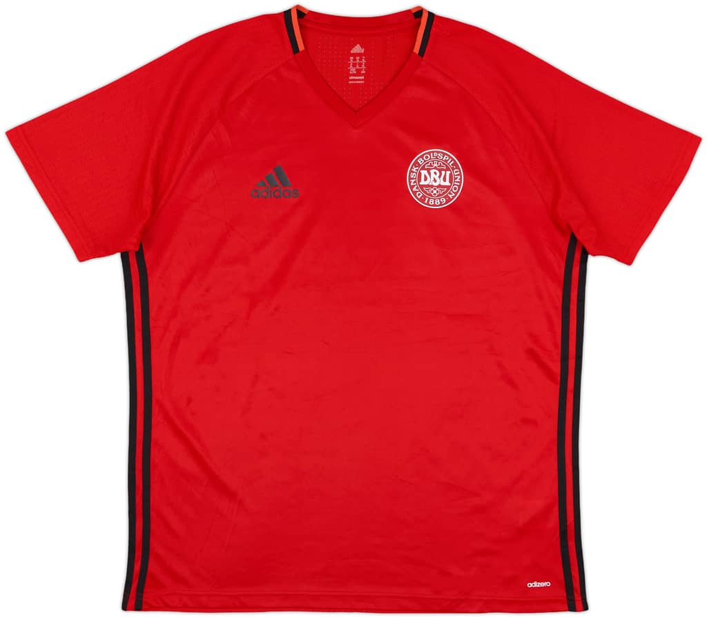 2015-16 Denmark adizero Training Shirt - 9/10 - (XL)