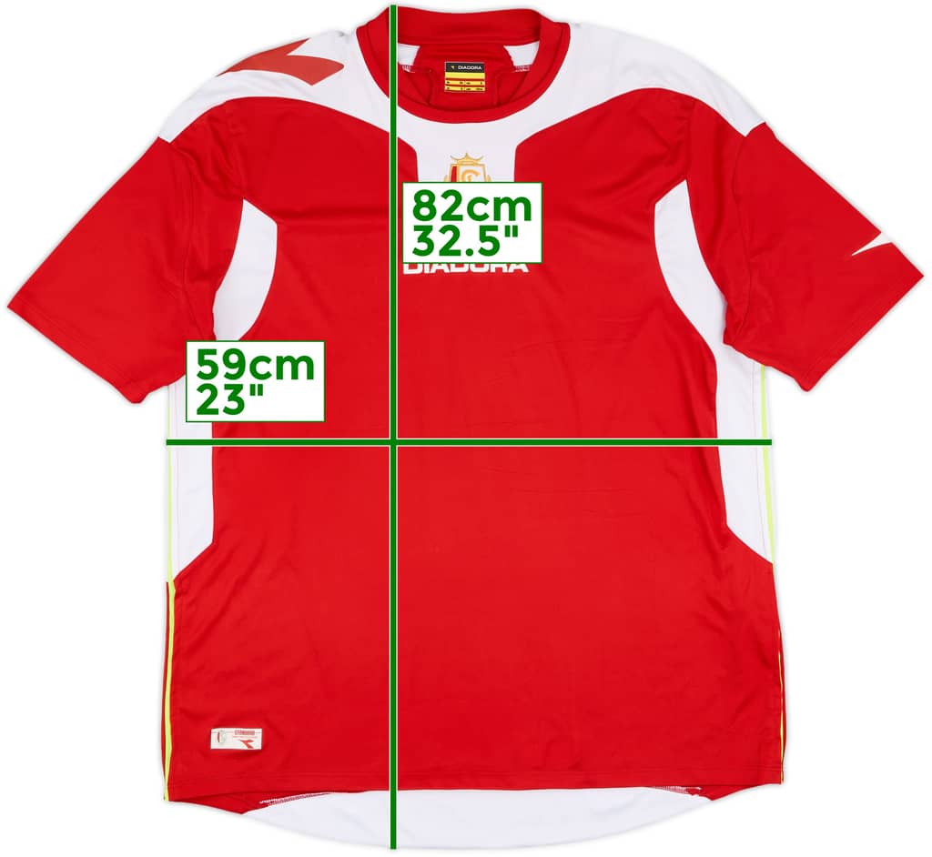 2009-10 Standard Liege Home Shirt - 7/10 - (XL)