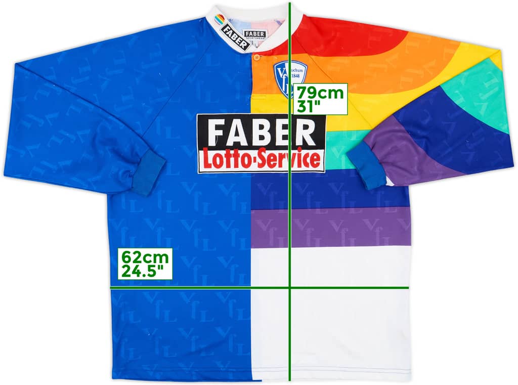 1997-99 VFL Bochum Away L/S Shirt - 8/10 - (L)