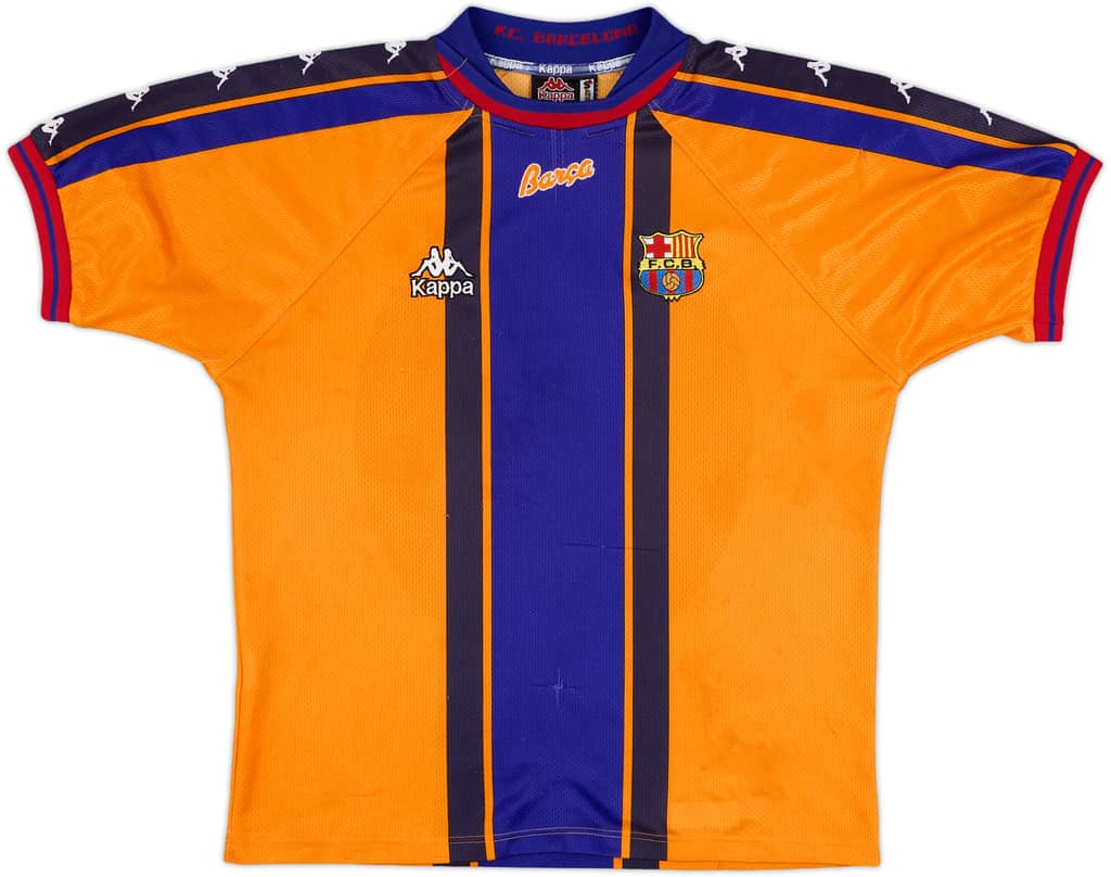 1997-98 Barcelona Away Shirt - 6/10 - (S)