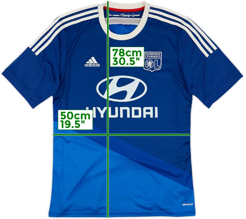 2014-15 Olympique Lyonnais Away Shirt - 6/10 - (L)