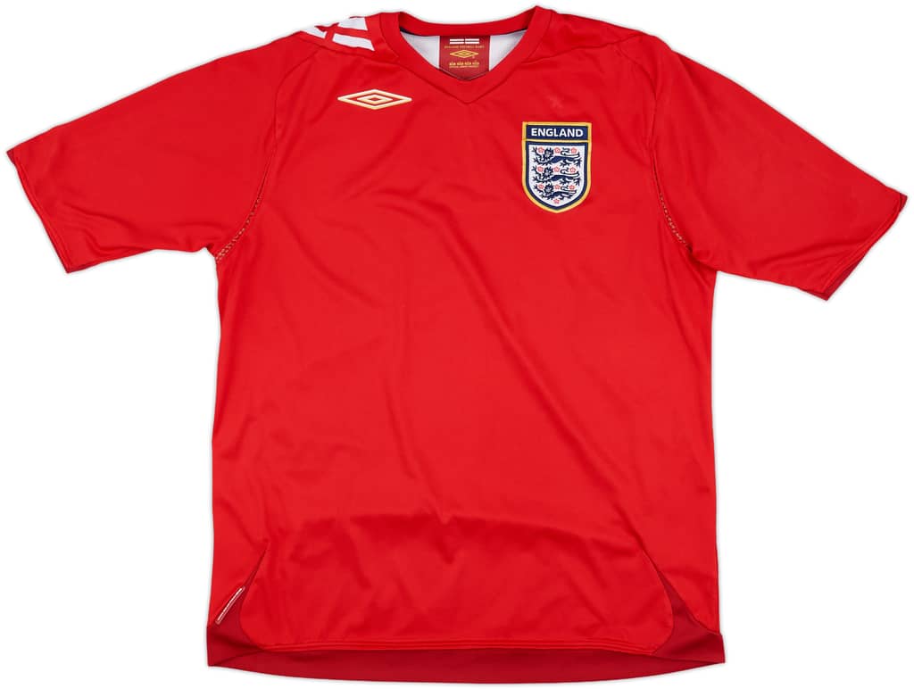 2006-08 England Away Shirt - 4/10 - (L)