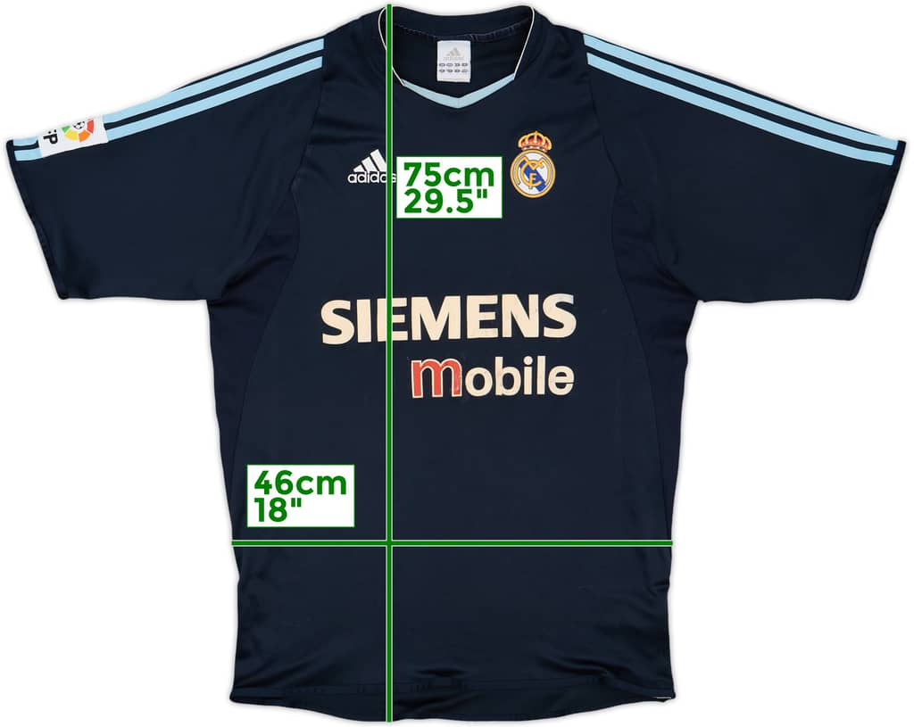 2003-04 Real Madrid Away Shirt - 4/10 - (M)