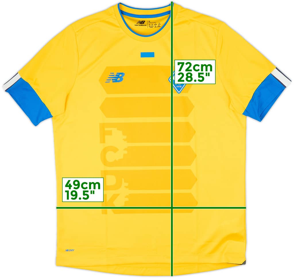 2022-24 Dynamo Kyiv Third Shirt - 10/10 - (L)