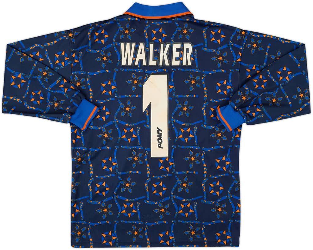 1996-97 Tottenham GK Shirt Walker #1 - 4/10 - (Y)