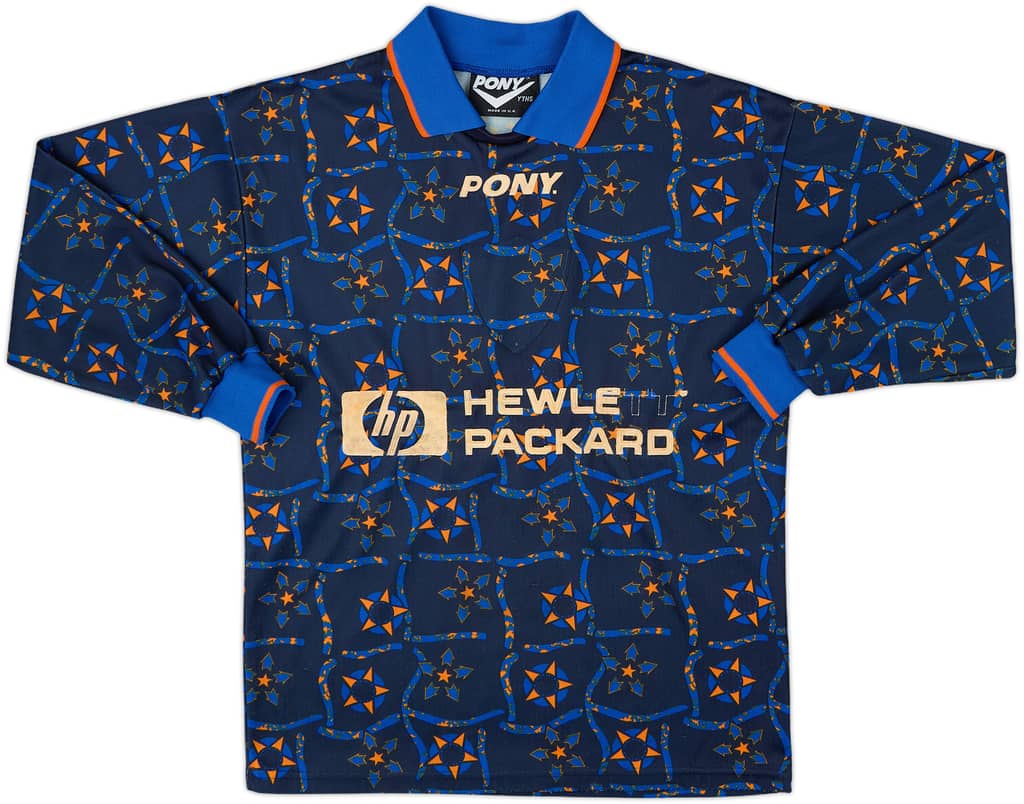 1996-97 Tottenham GK Shirt Walker #1 - 4/10 - (Y)