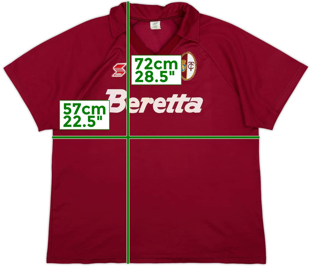 1991-93 Torino Home Shirt - 9/10 - (XL)