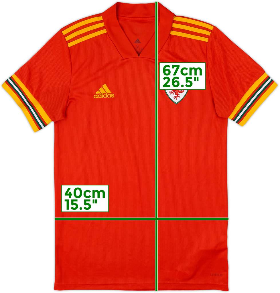 2020-21 Wales Home Shirt - 10/10 - (S)