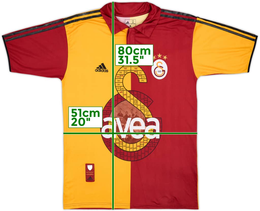 2005 Galatasaray Centenary Shirt - 8/10 - (S)