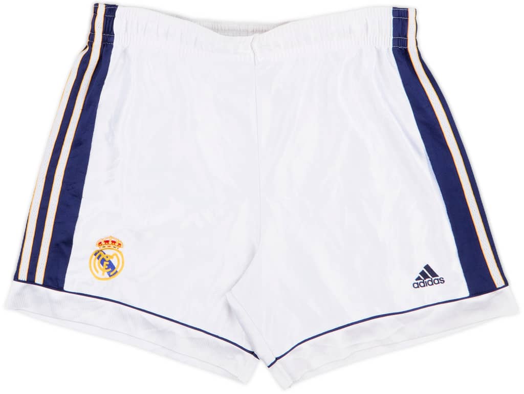 1998-00 Real Madrid Home Shorts - 8/10 - (S)
