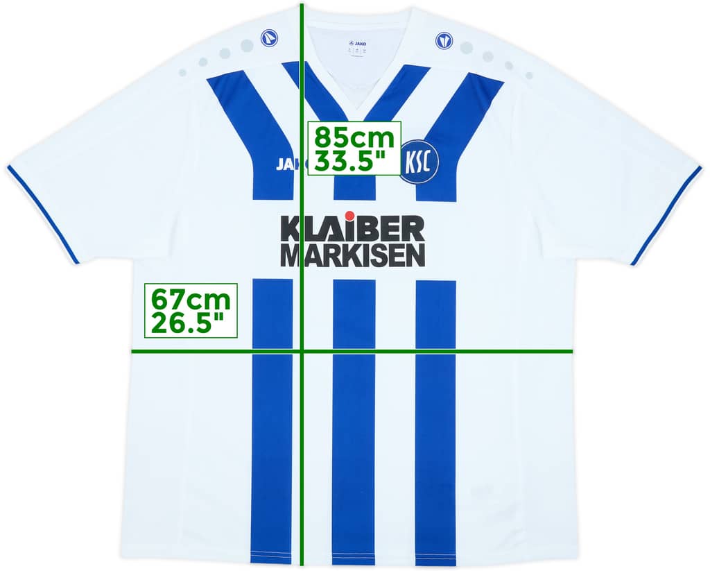 2016-17 Karlsruher Away Shirt - 8/10 - (4XL)