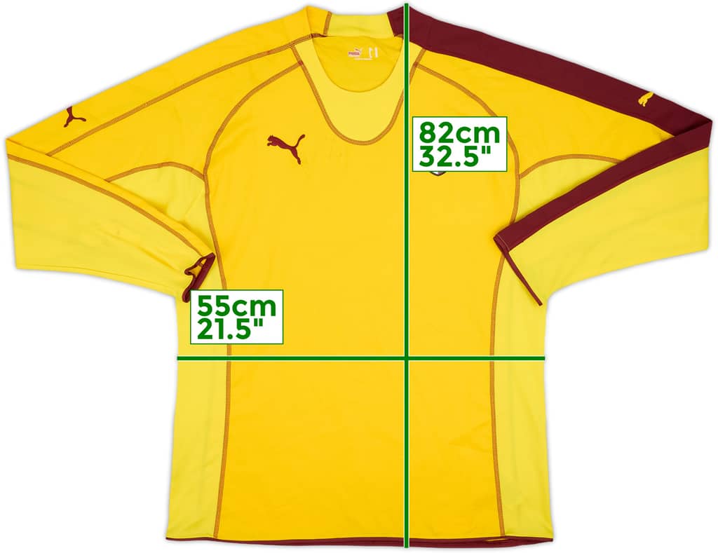 2005-06 Metz Away L/S Shirt - 7/10 - (XL)