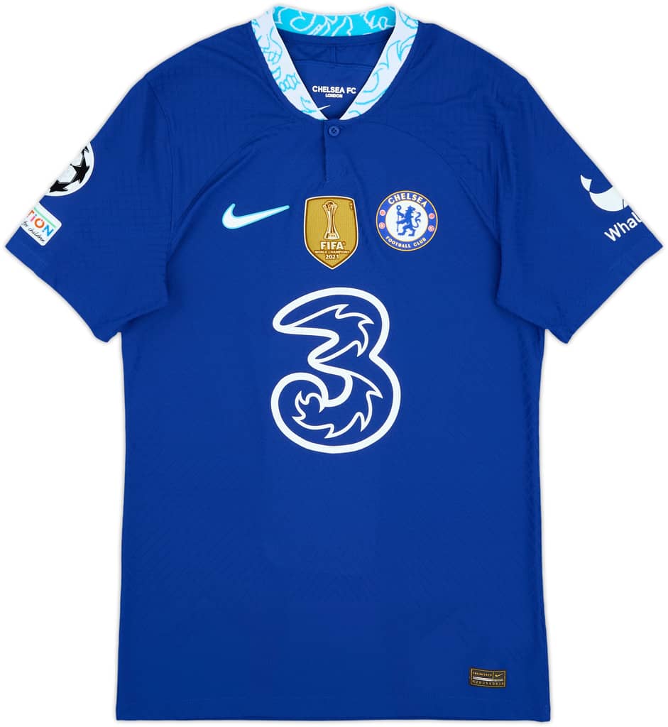 2022-23 Chelsea Authentic Home Shirt - 9/10 - (S)