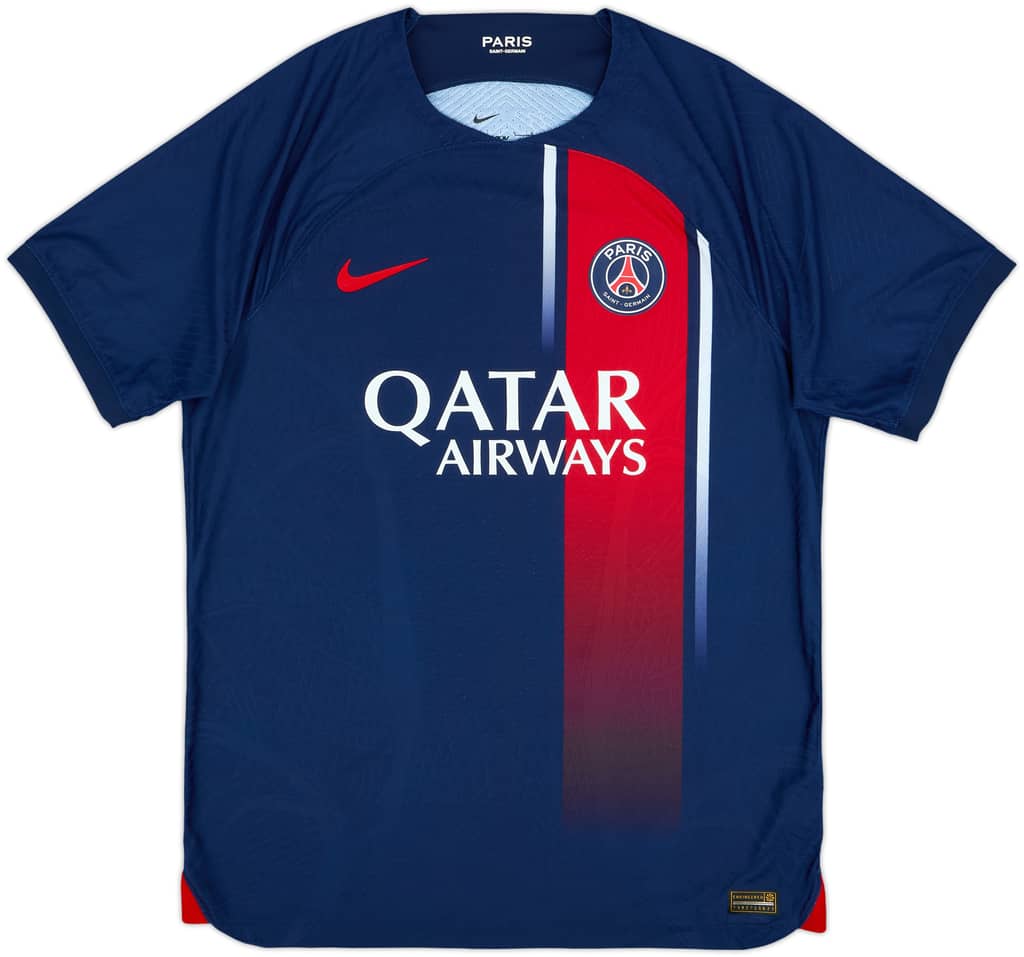 2023-24 Paris Saint-Germain Authentic Home Shirt - 10/10 - (L)