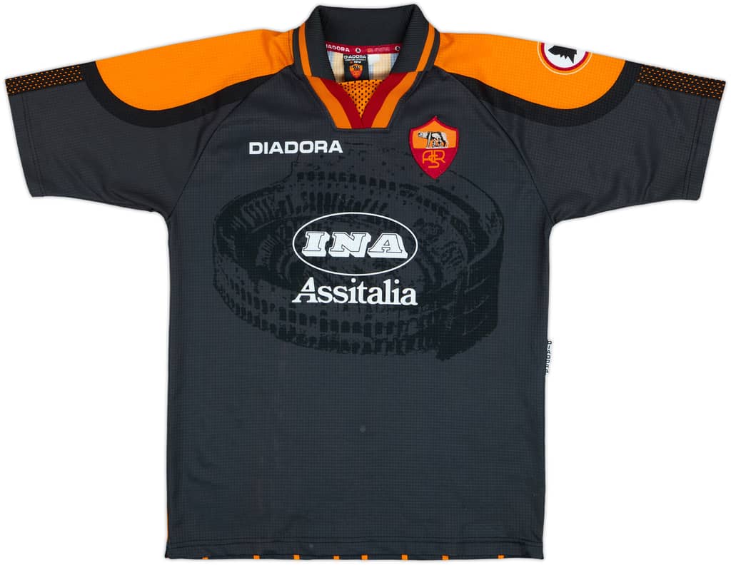 1997-98 Roma Third Shirt - 8/10 - (Y)