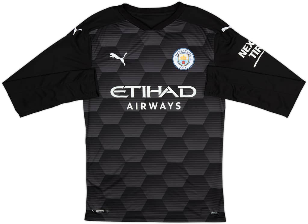 2020-21 Manchester City GK Shirt - 9/10 - (M)