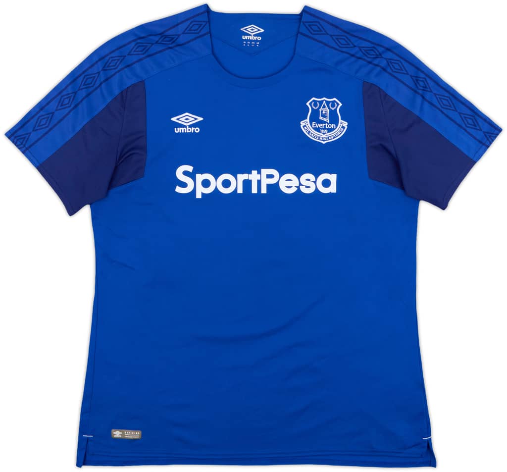 Camiseta de local del Everton 2017-18 Rooney #10 - 8/10 - (S)