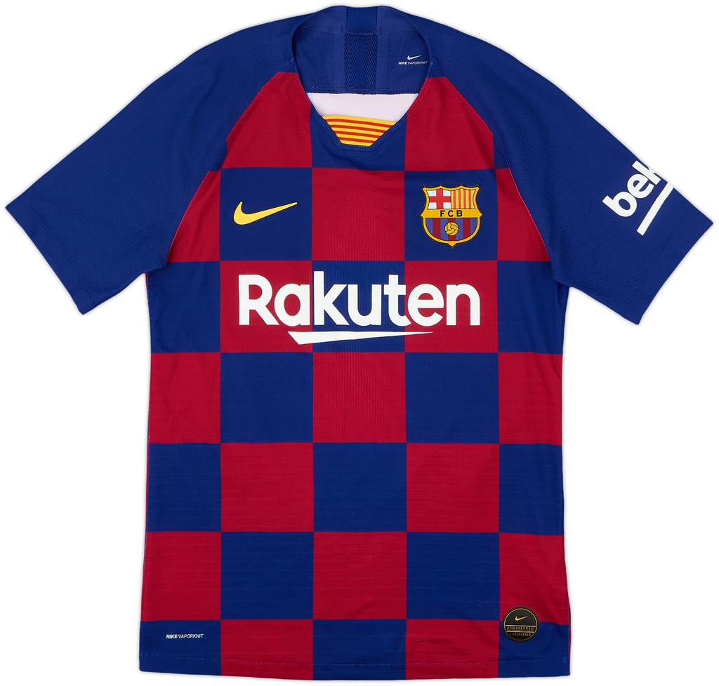 2019-20 Barcelona Authentic Home Shirt Messi #10 - 10/10 - (S)