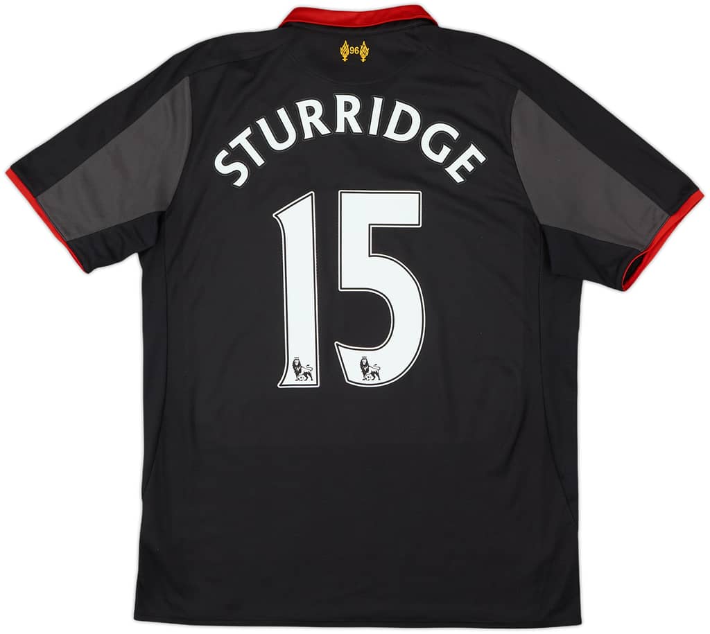 2014-15 Liverpool Third Shirt Sturridge #15 - 8/10 - (M)