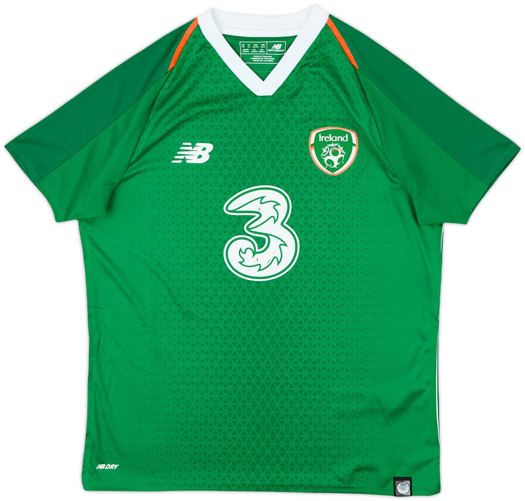 2018-20 Ireland Home Shirt - 6/10 - (L.Boys)