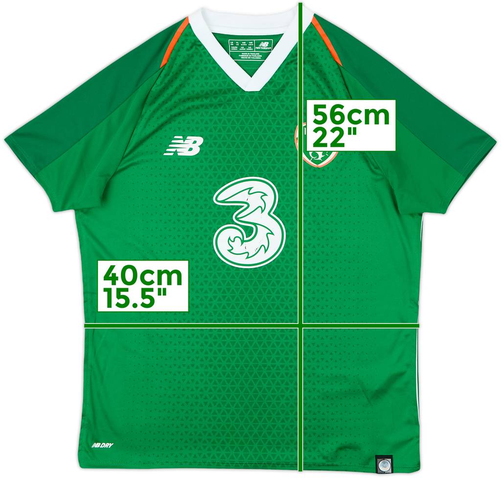 2018-20 Ireland Home Shirt - 6/10 - (L.Boys)