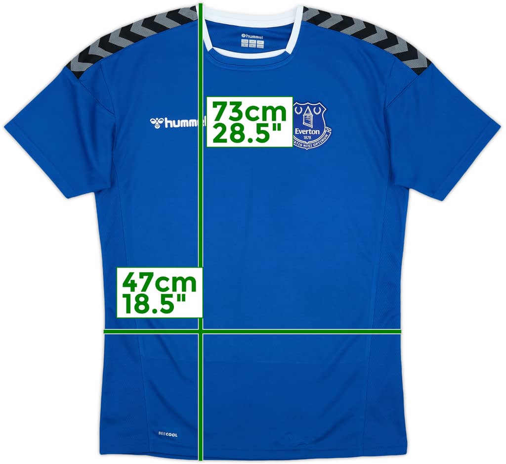2021-22 Everton Hummel Training Shirt - 8/10 - (M)