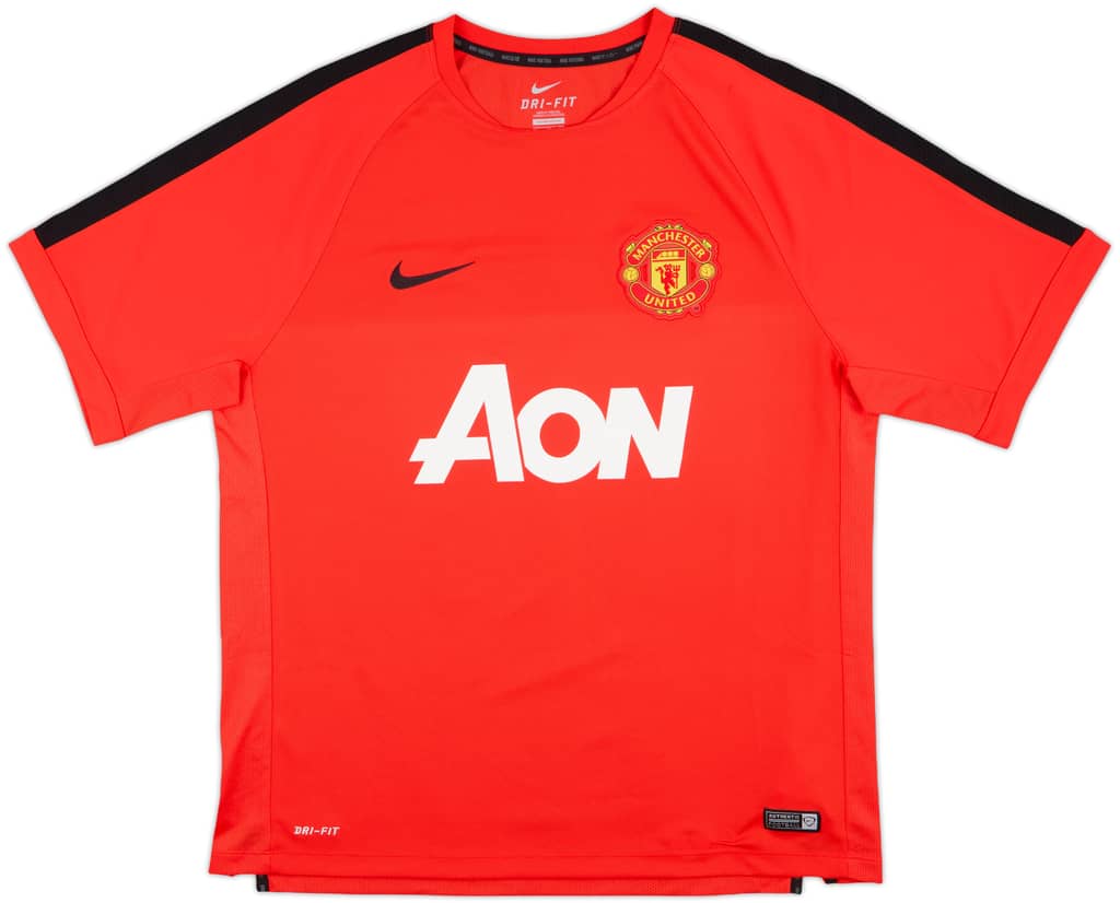 2014-15 Manchester United Nike Training Shirt - 8/10 - (XL)